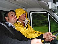 Werner lässt Daniel nicht ans Steuer